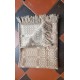 Caramel and Cream pure wool baby blankets BB002